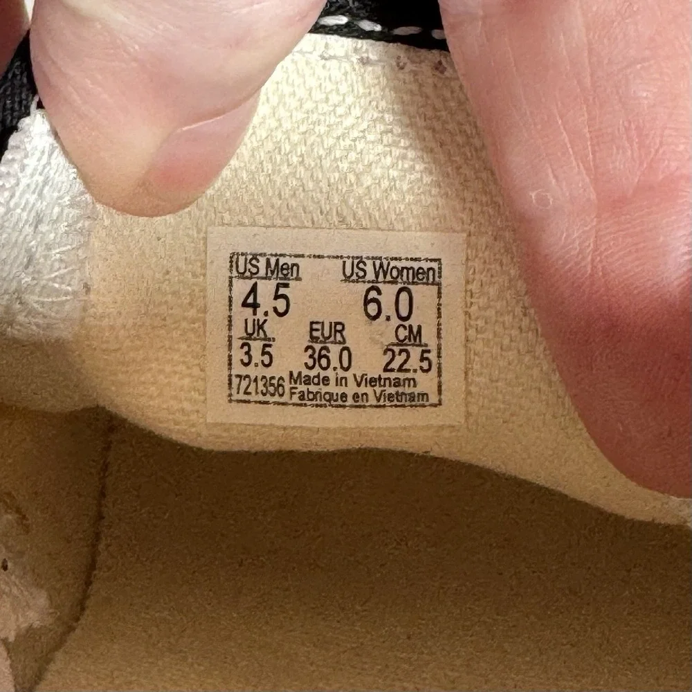 Vans‎ Slip On Shoes Floral Graffiti Print Womens Size 6